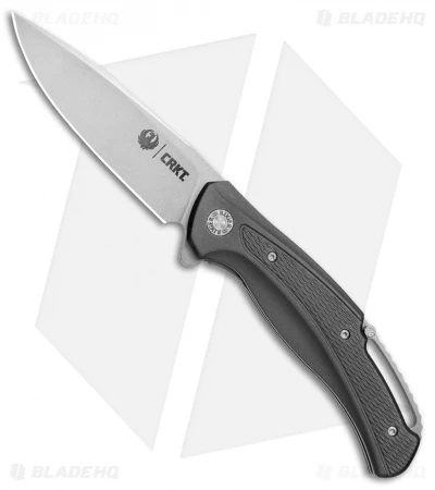 CRKT Ruger Knives Windage Liner Lock Knife Black Aluminum (3.78" SW) R2401 3 CRKT Ruger Knives Windage Liner Lock Knife Black Aluminum (3.78" SW) R2401