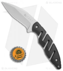CRKT Ryan Plan B Fixed Blade Knife Zytel (2.8" Bead Blast Serr) 2813 -Blade HQ CRKT Ryan Plan B zytel bb serr 2813 BHQ 69080 er size