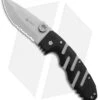 CRKT Ryan Seven Liner Lock Knife (3.375" Bead Blast Serr) 6813 -Blade HQ CRKT Ryan Seven LL BB Serr 6813 BHQ 87018 jr