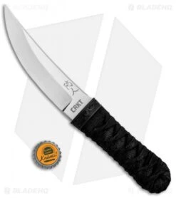 CRKT Sakimori Knife Fixed Blade (5.76" Satin) 2913N -Blade HQ CRKT Sakimori Blade Satin 2913N BHQ 15350 jr bottlecap