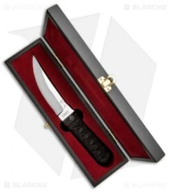 CRKT Sakimori Knife Fixed Blade (5.76" Satin) 2913N -Blade HQ CRKT Sakimori Blade Satin 2913N BHQ 15350 jr case open