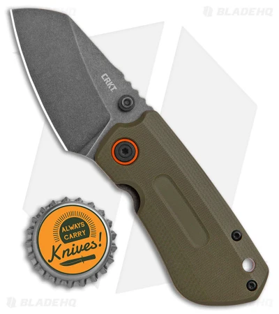 CRKT Schwarz Overland Compact Frame Lock Knife OD Green G-10 (2.24" Black) 6277 6 CRKT Schwarz Overland Compact Frame Lock Knife OD Green G-10 (2.24" Black) 6277 - Image 4