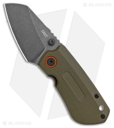 CRKT Schwarz Overland Compact Frame Lock Knife OD Green G-10 (2.24" Black) 6277 3 CRKT Schwarz Overland Compact Frame Lock Knife OD Green G-10 (2.24" Black) 6277
