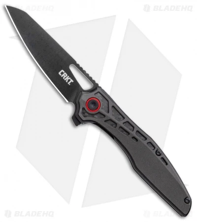CRKT Schwarz Thero Liner Lock Knife Black GFN (3" Black) 6290 4 CRKT Schwarz Thero Liner Lock Knife Black GFN (3" Black) 6290 - Image 2