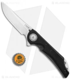 CRKT Seismic Deadbolt Lock Knife Black G-10 (3.9" Satin) 5401 10 CRKT Seismic Deadbolt Lock Knife Black G-10 (3.9" Satin) 5401 -Blade HQ CRKT Seismic Deadbolt Lock Black G 10 Satin 5401 BHQ 92270 jr bottlecap