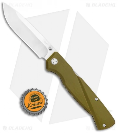 CRKT Steigerwalt Kova Front Lock Knife OD Green GFN (3.5" Satin) 6434 6 CRKT Steigerwalt Kova Front Lock Knife OD Green GFN (3.5" Satin) 6434 - Image 4