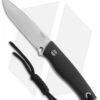 CRKT TSR Terzuola Survival Rescue Fixed Blade Knife Black GFN (4.3" Satin ) 2061