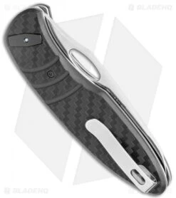 CRKT Trask Deadbolt Lock Knife Black GRN (3.3" Satin) 5375 -Blade HQ CRKT Trask Deadbolt Lock Black GRN Satin 5375 BHQ 119346 jr side