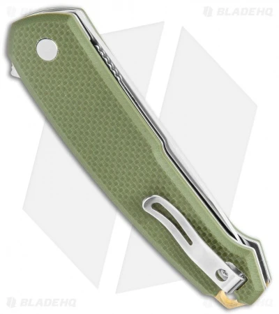 CRKT Vox Tueto Spring Assisted Flipper Knife OD Green G-10 (3.3" Satin) 5325 5 CRKT Vox Tueto Spring Assisted Flipper Knife OD Green G-10 (3.3" Satin) 5325 - Image 3