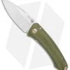 CRKT Exclusive Burnley Tuna Frame Lock Knife Green Micarta (3.3" Satin S35VN)