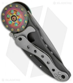 CRKT Van Hoy Snap Fire Folding Knife (2.3" Bead Blast Serr) 5011 -Blade HQ CRKT Van Noy Snap Fire BB Serr 5011 BHQ 68533 jr side