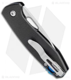 CRKT Vox Piet Liner Lock Knife Black GFN (2.63" Satin) 5390 -Blade HQ CRKT Vox Piet LL Black GFN Satin 5390 BHQ 103938 jr side 2