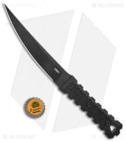 CRKT Williams HZ6 Fixed Blade Knife Black G-10 (6.5" Black) -Blade HQ CRKT Williams HZ6 Fixed Blade Black G 10 Handle Black BHQ 138979 jr bottlecap