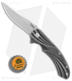 CRKT Williwaw Frame Lock Knife Stainless Steel (3" Satin) 6016 -Blade HQ CRKT Williwaw Stainless Steel Satin BHQ 76681 er bottlecap