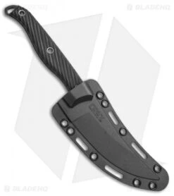 CRKT Clever Girl Fixed Blade Knife G-10 (4.5" Black) 2709 -Blade HQ CRKT clever girl G10 black 2709 BHQ 34376 er spine
