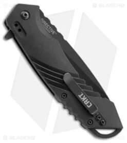 CRKT Directive Tanto Liner Lock Knife (3.6" Black) 1062 -Blade HQ CRKT directive tanto black 1062 BHQ 51808 er side