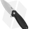 CRKT Ken Onion Hi Jinx Z Frame Lock Knife Black GFN (3.25" Satin) K281KXP -Blade HQ CRKT hi jinx Z K281KXP BHQ 51832 jr