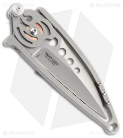 CRKT Van Hoy Snap Lock Folding Knife (2.5" Bead Blast) 5102N -Blade HQ CRKT snap lock 5102N BHQ 51824 er side