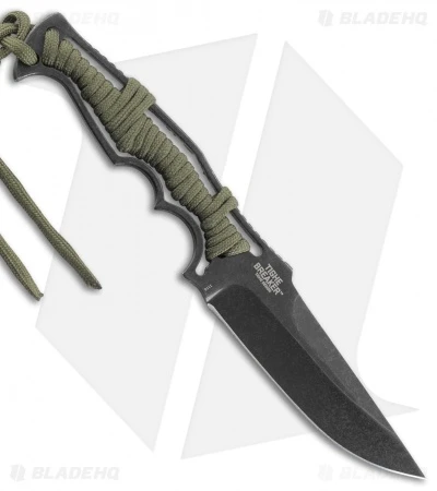 CRKT Tighe Breaker Fixed Blade Knife Green Paracord (4.25" Black Stonewash)1110 4 CRKT Tighe Breaker Fixed Blade Knife Green Paracord (4.25" Black Stonewash)1110 - Image 2