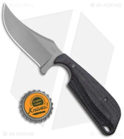 Flytanium Black Micarta + CRKT Folts Minimalist Persian Knife (2.25" Satin) -Blade HQ Flytanium Black Micarta CRKT Folts Minimalist Persian Satin BHQ 174899 jr bottlecap