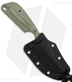 Flytanium Green Micarta + CRKT Folts Minimalist Persian Black (2.25" Satin) -Blade HQ Flytanium Green Micarta CRKT Folts Minimalist Persian Satin BHQ 174900 jr sheath