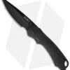 CRKT Lerch Moxie Knife Black Spring Assisted Folder (3.29" Black Plain) 1100 -Blade HQ crkt 1100 moxie black