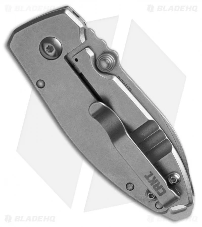 CRKT Burnley Squid Frame Lock Knife Stainless Steel (2.25" SW) 2490 4 CRKT Burnley Squid Frame Lock Knife Stainless Steel (2.25" SW) 2490 - Image 2