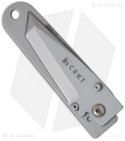 CRKT Ed Halligan K.I.S.S. Tanto Frame Lock Knife (2.25" Bead Blast Serr) 5510 -Blade HQ crkt 5500 kiss front closed