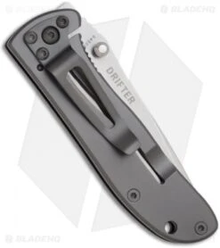CRKT Drifter Frame Lock Knife Stainless Steel (2.875" Satin) 6450S 5 CRKT Drifter Frame Lock Knife Stainless Steel (2.875" Satin) 6450S -Blade HQ crkt 6450s drifter stainless back