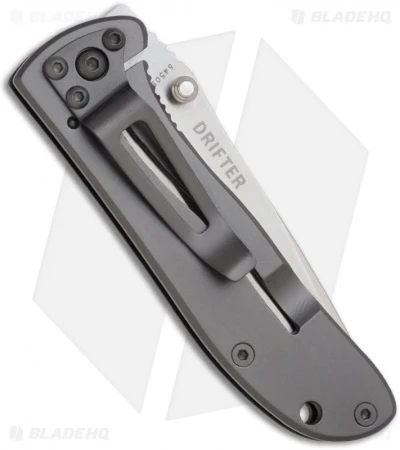 CRKT Drifter Frame Lock Knife Stainless Steel (2.875" Satin) 6450S 4 CRKT Drifter Frame Lock Knife Stainless Steel (2.875" Satin) 6450S - Image 2