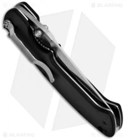 CRKT Crawford Kasper Liner Lock Knife (3.75" Satin Serr) 6783SZ 7 CRKT Crawford Kasper Liner Lock Knife (3.75" Satin Serr) 6783SZ -Blade HQ crkt 6783sz black folder serr crawford kasper side