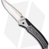 CRKT Lift Off Stainless Steel Spring Assisted Knife (3.5" Satin Serr) 6835 -Blade HQ crkt 6835 lift off
