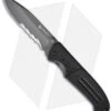 CRKT Ignitor T Spring Assisted Knife W/ Black G10 (3.38" Gray Serr) 6865 -Blade HQ crkt 6865 ignitor t