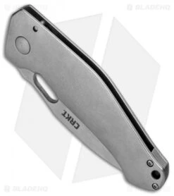 CRKT Burnley Buku Frame Lock Knife SS (3.75" Satin) 2460 -Blade HQ crkt buku 2460 back dl