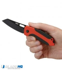 CRKT Burnley Sketch Wharncliffe Liner Lock Folding Knife (2.75" Black) 2430 -Blade HQ crkt burnley sketch wharncliffe 2430 BHQ 71241 dl hand