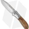 CRKT Carson M4-02W Knife W/ Burl Wood Handle (3.25" Satin Plain) M4-02 -Blade HQ crkt carson m4 02w BHQ 7647 jr