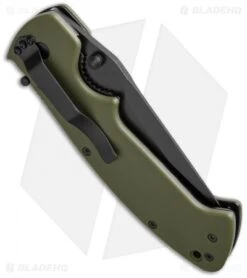 CRKT Crawford Kasper Liner Lock Knife OD Green Zytel (3.75" Black) 6773KOD 7 CRKT Crawford Kasper Liner Lock Knife OD Green Zytel (3.75" Black) 6773KOD -Blade HQ crkt crawford kasper od green 6773kod side cm