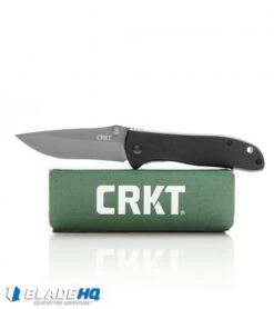CRKT Drifter Liner Lock Knife Black G-10 (2.875" Gray) 6450K -Blade HQ crkt drifter 6450k BHQ 4496 dl