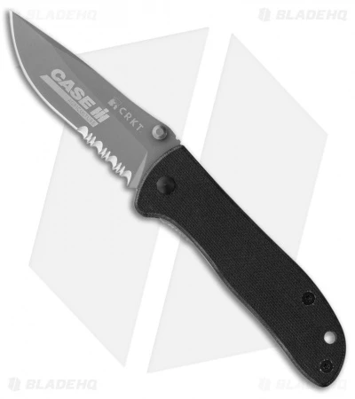CRKT Drifter Case Liner Lock Knife Black G-10 (2.875" Gray Serr) 6460C 3 CRKT Drifter Case Liner Lock Knife Black G-10 (2.875" Gray Serr) 6460C