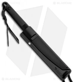 CRKT Ed Halligan Sweet K.I.S.S. Fixed Blade Knife (4.03" Black) 2356 -Blade HQ crkt fixed sweet kiss black 2356 sheath