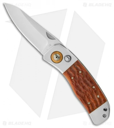 CRKT Lake's PAL Folding Knife Jigged Bone (2.75" Satin Plain) 7233 3 CRKT Lake's PAL Folding Knife Jigged Bone (2.75" Satin Plain) 7233