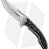 CRKT Ikoma Fossil Frame Lock Knife (3.96" Satin) 5470 -Blade HQ crkt ikoma fossil large satin plain 5470 BHQ 21377 jr