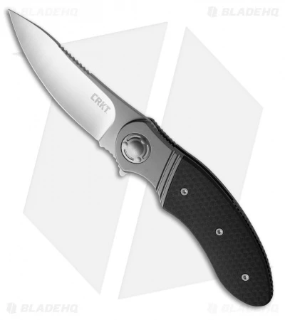 CRKT Ken Onion Hootenanny Frame Lock Knife GRN (3.34" Satin) K300KXP 3 CRKT Ken Onion Hootenanny Frame Lock Knife GRN (3.34" Satin) K300KXP