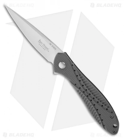 CRKT Ken Onion Eros Titanium Frame Lock Knife (3" Satin) K455TXP 3 CRKT Ken Onion Eros Titanium Frame Lock Knife (3" Satin) K455TXP