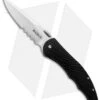 CRKT MJ Lerch Enticer Spring Assisted Knife (3.24" Satin Serr) 1061 -Blade HQ crkt lerch enticer 1061
