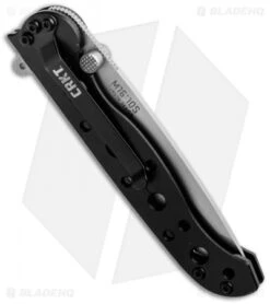 CRKT Carson M16-10S Tanto Flipper Knife + Bottle Opener (3" Bead Blast Serr) -Blade HQ crkt m16 10s side cm