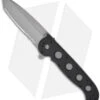 CRKT Carson M16-14Z Zytel Tanto Flipper Knife (3.875" Bead Blast Serr) -Blade HQ crkt m16 14z carson zytel