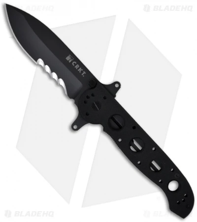 CRKT Carson M21-14SFG Special Forces G-10 Folding Knife (3.875" Black Serr) 3 CRKT Carson M21-14SFG Special Forces G-10 Folding Knife (3.875" Black Serr)