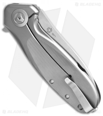 CRKT Ken Onion Hi Jinx Frame Lock Knife Titanium (3.32" Satin) K280TXP 4 CRKT Ken Onion Hi Jinx Frame Lock Knife Titanium (3.32" Satin) K280TXP - Image 2