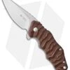 CRKT Onion Wrinkle 2 Folding Knife Brown (2.75" Satin) K200BXP -Blade HQ crkt onion wrinkle 2 brown K200BXP BHQ 43872 dl